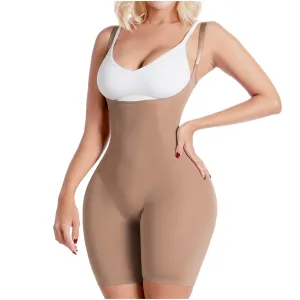 SONRYSE SP81NC  Everyday Use Shapewear Knee Length Bodysuit for Women