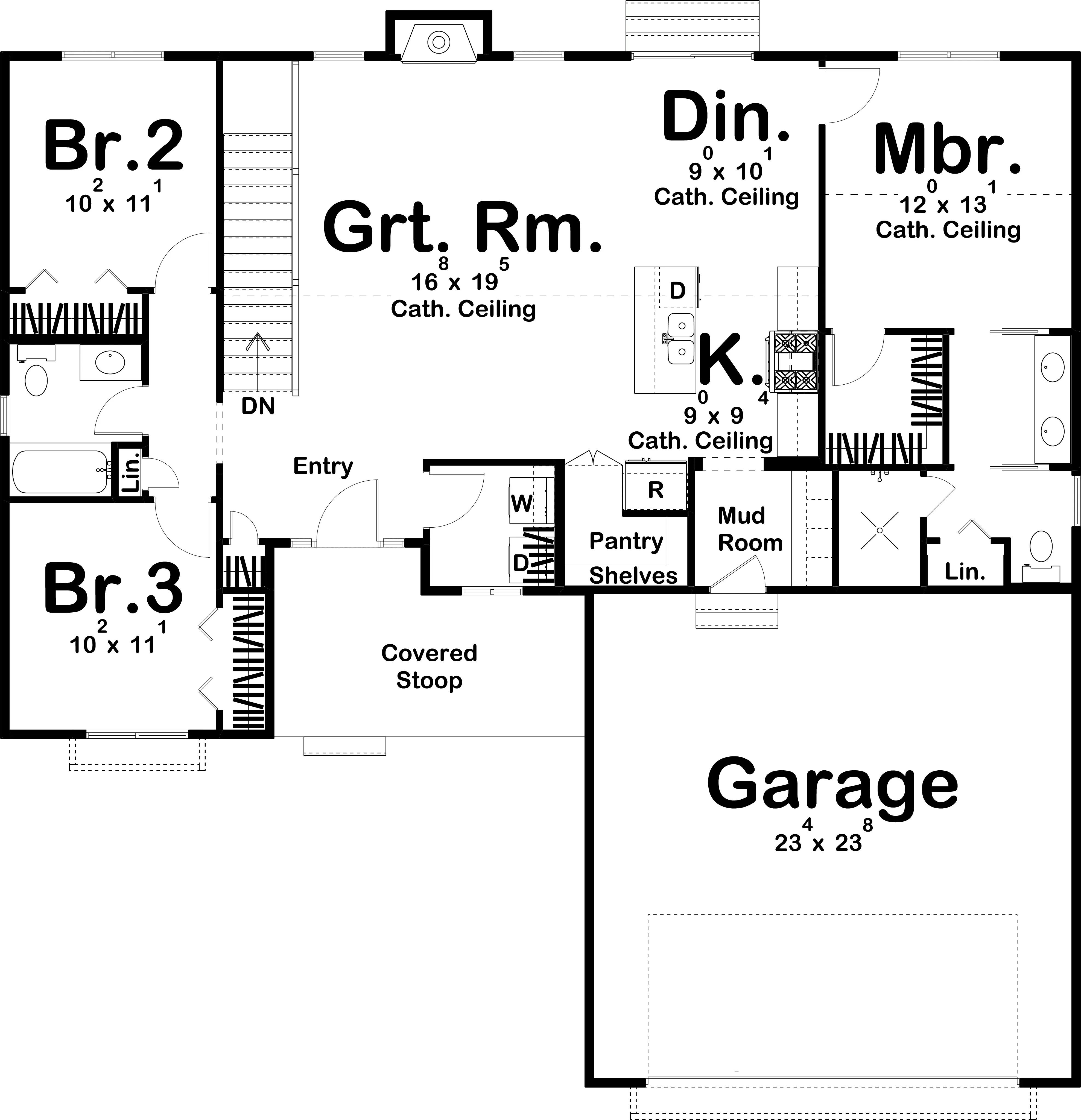 Spacious 4-Bedroom Home with Basement and Flexible Living Spaces