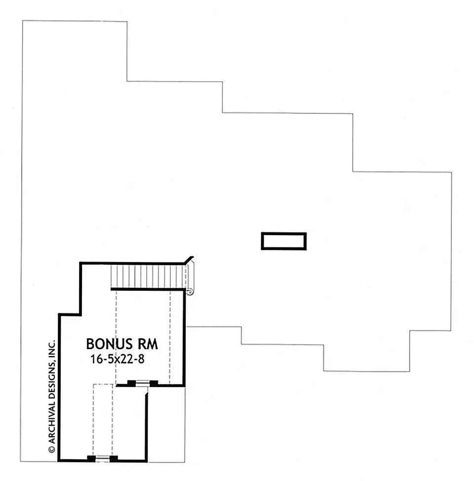 Spacious Family Home Plan: 1,764 sq ft