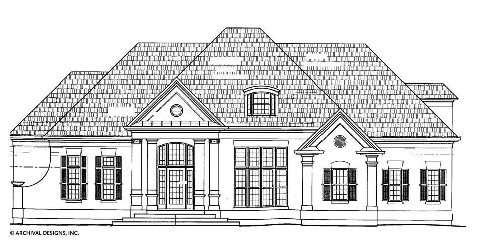 Spacious Home Plan with 4 Bedrooms, 4 Bathrooms, and Walkout Basement