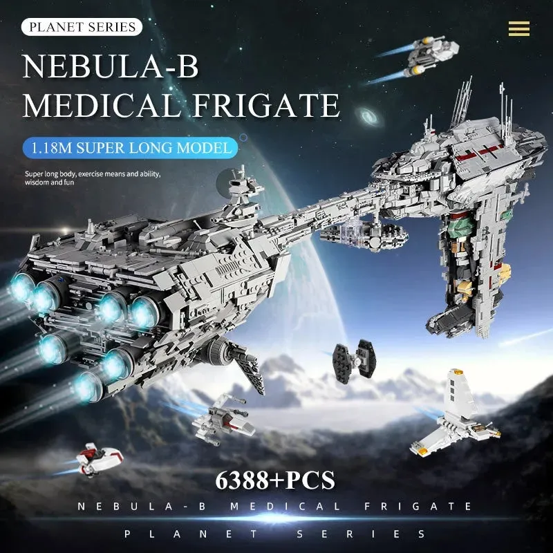 Star Wars MOC UCS Nebulon B Medical Frigate Bricks Toy 21001