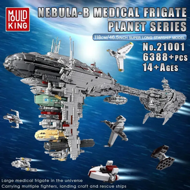 Star Wars MOC UCS Nebulon B Medical Frigate Bricks Toy 21001