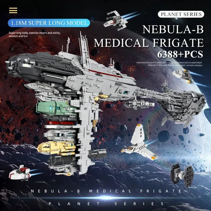 Star Wars MOC UCS Nebulon B Medical Frigate Bricks Toy 21001