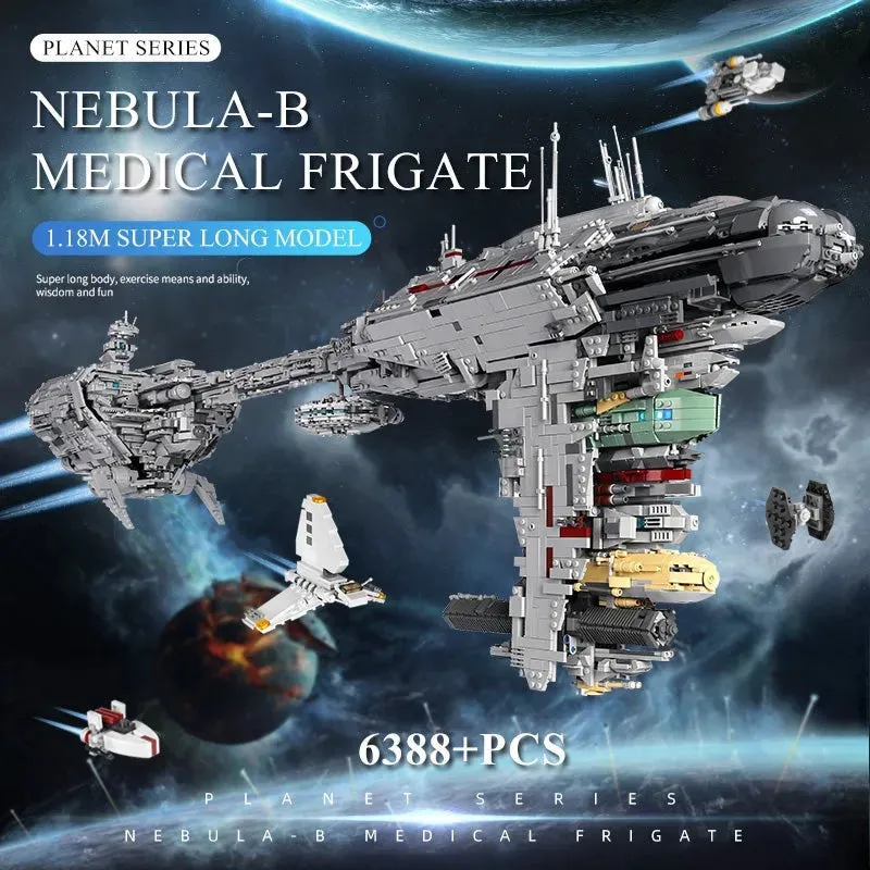 Star Wars MOC UCS Nebulon B Medical Frigate Bricks Toy 21001