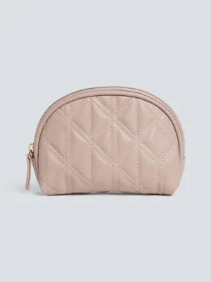 Studiowest Dusty Pink Quilted Pouch