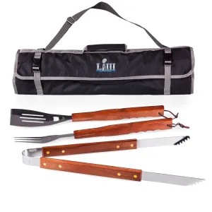 Super Bowl 53 - 3-Piece BBQ Tote & Grill Set