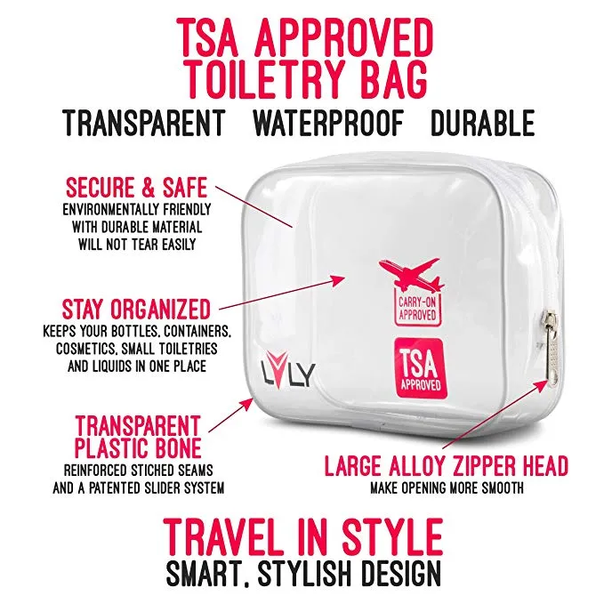 TSA Approved Toiletry Bag