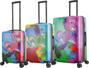 TUCCI Italy In Love II (20”, 24” & 28”) Hardside Suitcase Set/Hardshell Luggage