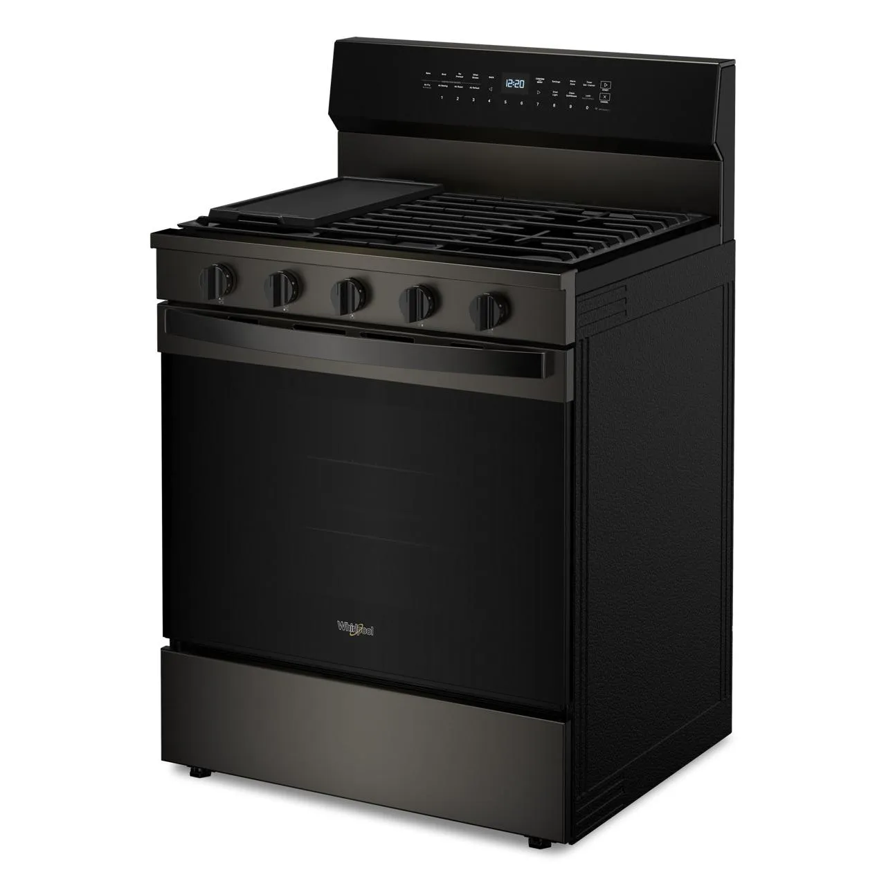 Whirlpool 30-inch Freestanding Gas Range with Air Fry Technology WFGS7530RV