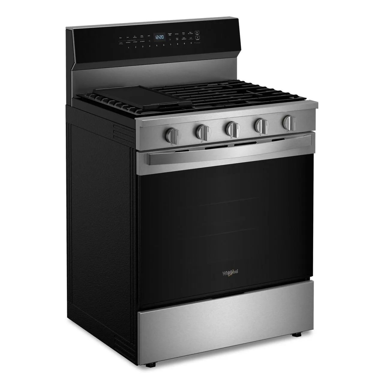 Whirlpool 30-inch Freestanding Gas Range with Air Fry Technology WFGS7530RZ