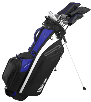 Wilson Mens PlayerFit Compete Set Steel - Stand Bag