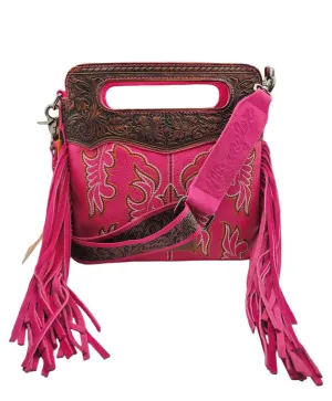 Wrangler Boot Stitch Small Fringe Purse