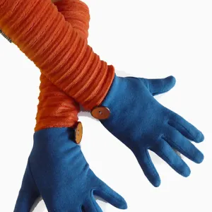 Wristee® long glove - Teal/rust